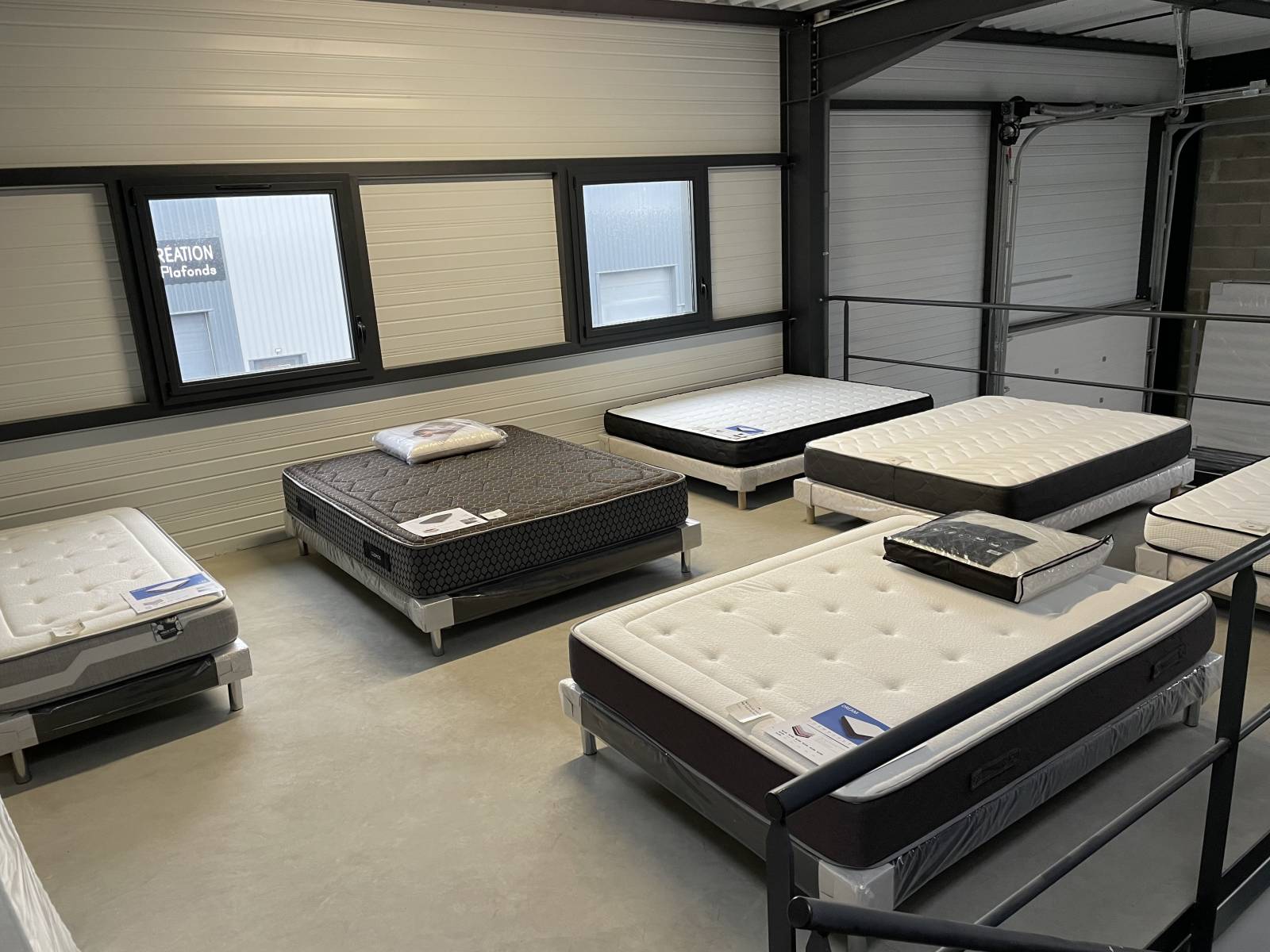Journée porte ouverte chez AB Matelas à Genay près de Lyon dans le Rhône