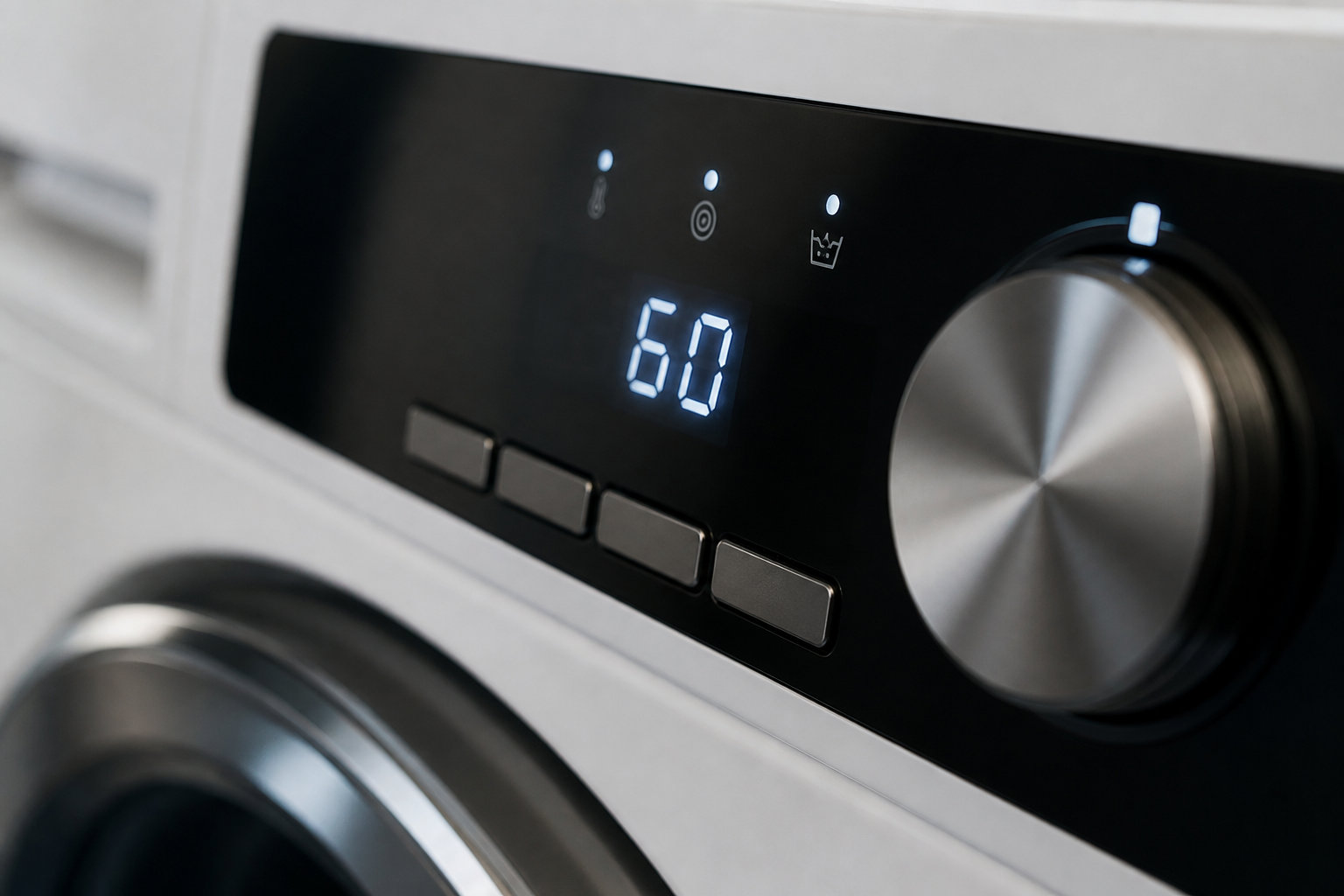 3 températures de lavage adaptées à chaque textile