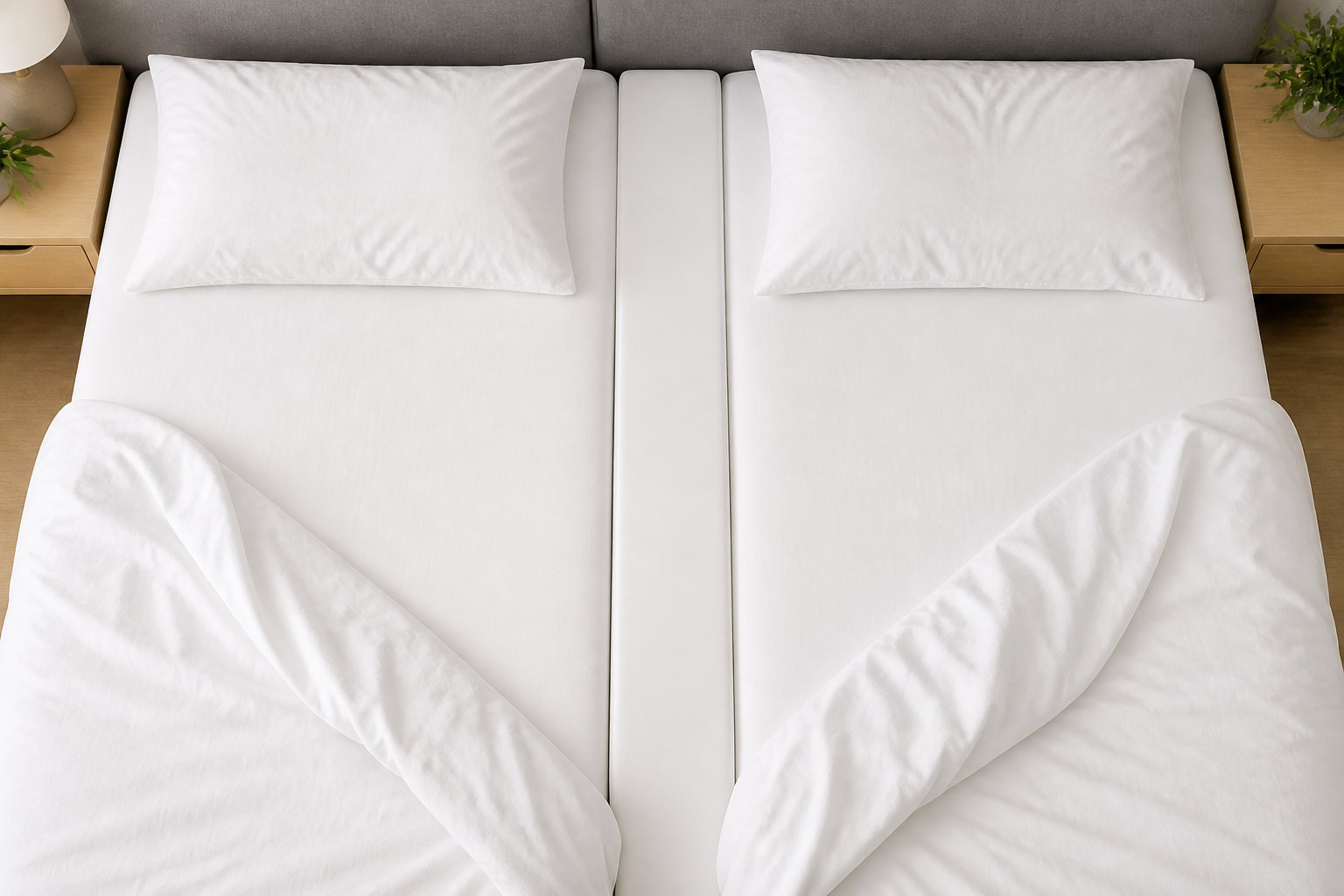 3 astuces pour supprimer la fente entre vos matelas