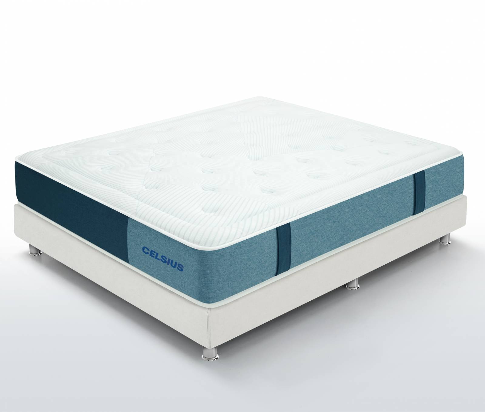 NOUVEAUTÉ : Matelas CELSIUS : Gamme hôtelière avec Mousse Froide, Ressorts Ensachés, Mémoire de forme 55kg/m3, 30cm à Genay près de Neuville sur Saône
