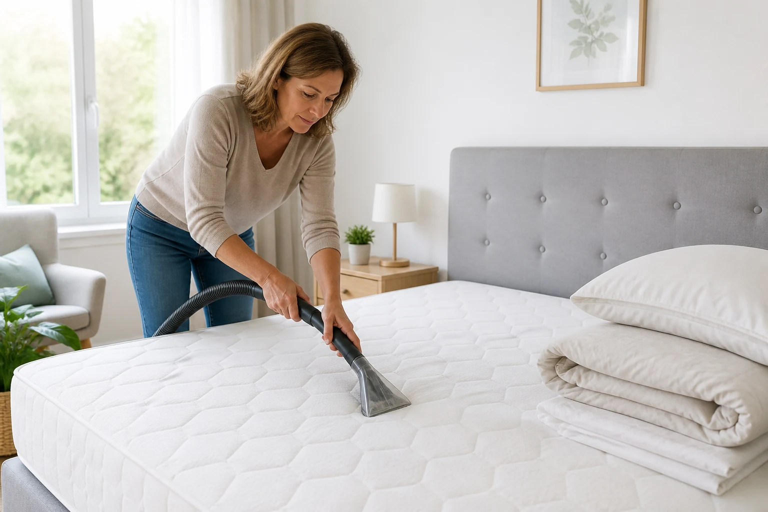comment nettoyer son matelas facilement à Aix en Provence dans les Bouches du Rhône